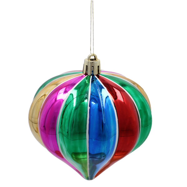 KPL. 3 OZDÓB CHOINKOWÝCH - KOLOROVÉ SERPENTÝNY 8CM balení=12ks *7229