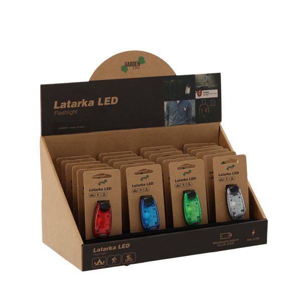 LANTERNA LED MIX CULOARE 0,5W disp=24 buc *0994