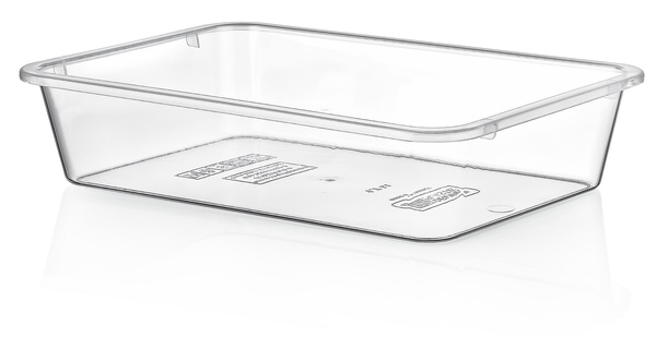 RECTANGULAR TRANSPARENT MULTIFUNCTIONAL BOX 0.9L- PACK=96/PACK=60PCS