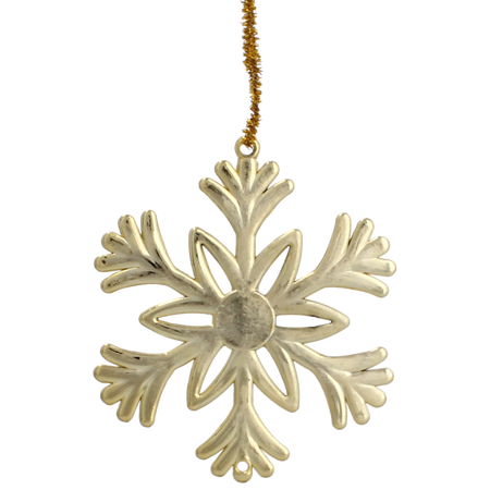 SET OF 3 CHRISTMAS TREE DECORATIONS ELK / SNOWFLAKE / SNOWMAN MIX