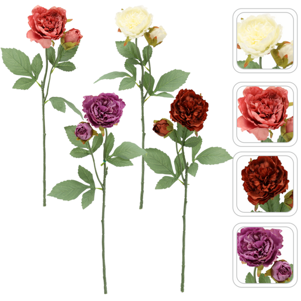 ARTIFICIAL FLOWER - PEONY 62 CM MIX COLORS