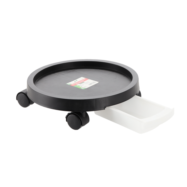 Suport pentru ghiveci rotund pe roti FI 28 CM *4564
