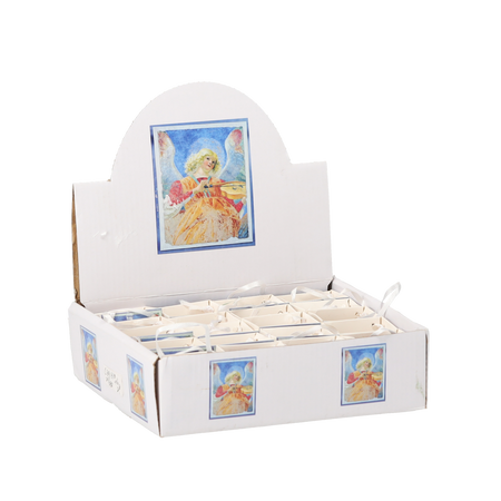 FIGÚRKA BOŽONAR. – ANJELIK MIX VZOROV 3 x 3 x 5 CM balenie=24 ks *5081