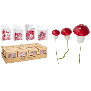 MUSHROOMS ON A SKewer*6221