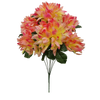 ARTIFICIAL BRANCH - CHRYSANTHEMUMS ASSORTED COLOURS