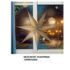 PAPER DECORATIVE STAR 60 CM GRAY