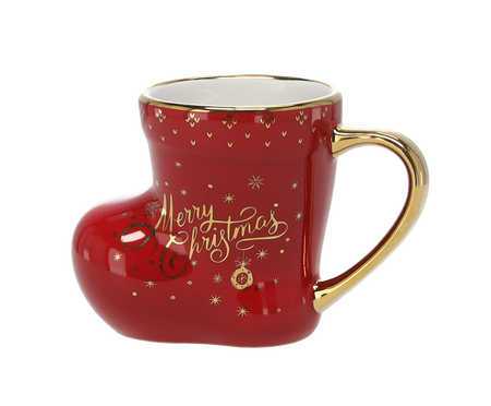 PORCELAIN MUG BOOT 230 ML MIX COLOR