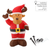 INFLATABLE REINDEER LED 135 CM