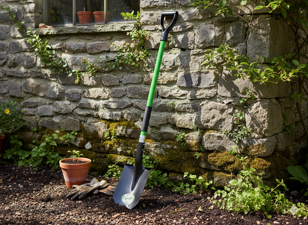 SHARP SPADE WITH HANDLE FIBERGLASS 120 CM