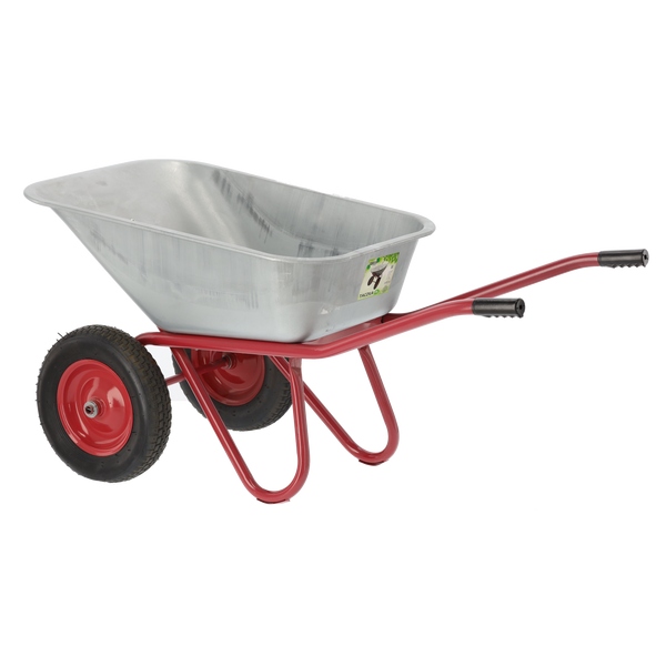 TACZKA - POJEMNOŚĆ 140 L - CZERWONA /2 koła/*0671