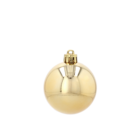 SET OF 19 BAUBLES RED/GOLD/SILVER