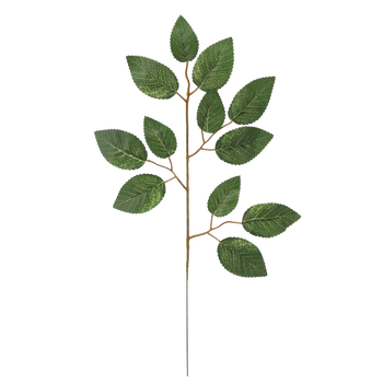 ARTIFICIAL BRANCH - ROSE LEAF 40 x 21 CM