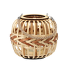 WOODEN LANTERN H 18 CM