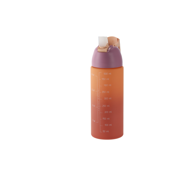 BUTELKA 500 ML NA WODĘ MIX KOLOR *6379