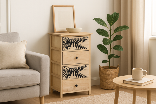 ZOFIA 4-DRAWER CHEST OF DRAWERS 40 X 29 X 73 CM