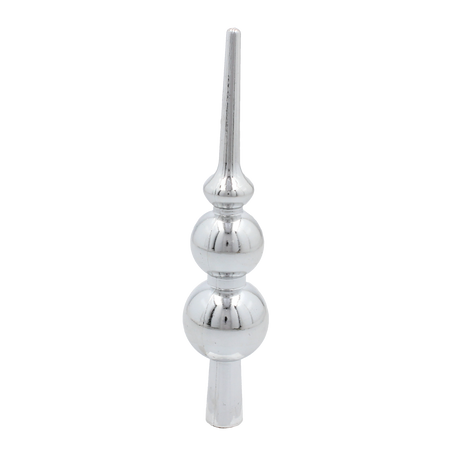 VÁNOČNÍ ŠPIČKA 20 CM ČERVENÁ/ZLATÁ/SREBRNÁ *0263