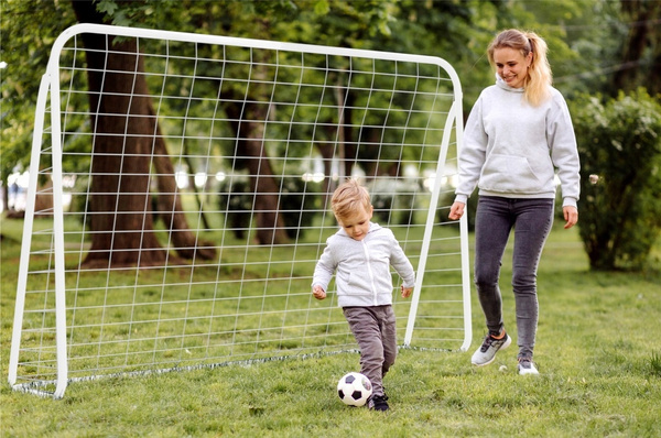 SOCCER GOAL "CHAMPIONS" WITH NET - 213 x 152 x 75 CM
