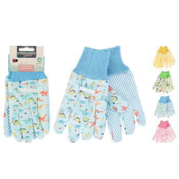 GARDEN GLOVES FOR KIDS 4ASS
