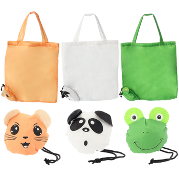 SHOPPING BAG 42 x 45 CM MIX ANIMALS