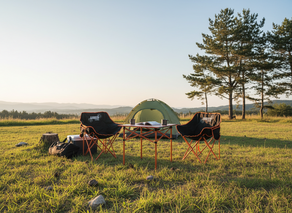 KPL. STOLIK + 2 KRZESŁA TURYSTYCZNY KEMPING