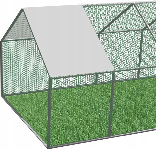 3X6M CHICKEN COOP (TRIANGLE TOP)