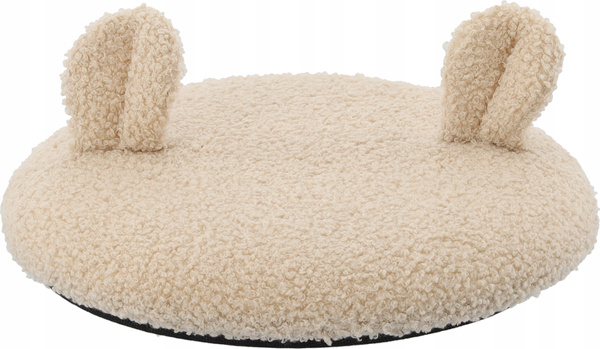 SKŁADANA PUFA ZE SCHOWKIEM 28 x 28 x 34 CM JASNY BEŻ *4250