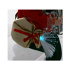 SANTA CLAUS WITH ACCORDION - PLAYING LED 25,5 CM