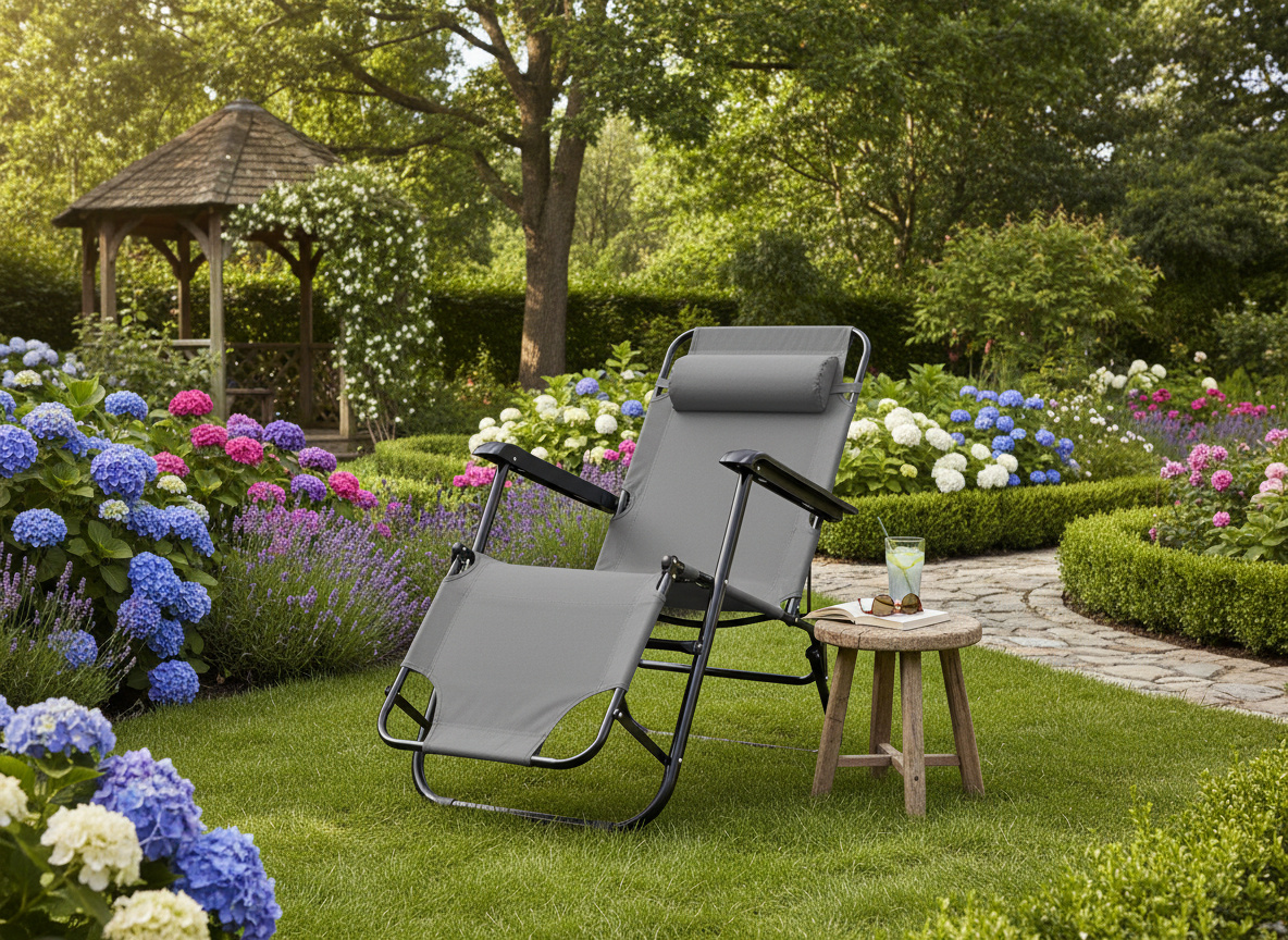 LEŻAK OGRODOWY SKŁADANY Z ZAGŁÓWKIEM SZARY *6896 pol_pl_LEZAK-OGRODOWY-SKLADANY-Z-ZAGLOWKIEM-SZARY-6896-2285_3