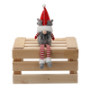 CHRISTMAS GNOME SITTING 25 + 18 CM WITH HANGING LEGS
