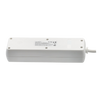 EXTENSION CORD POWER STRIP WITH SWITCH 3 SOCKETS 5M WHITE