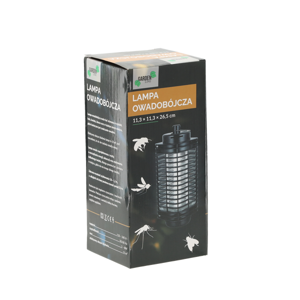 LAMPĂ ANTI-INSECTE 11,3 x 11,3 x 26,5 CM LED *5578