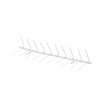 BIRD SPIKES 50 CM 20 SPIKES FOR GUTTER pack=12pcs