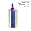 LANTERN LED - CANDLE BLUE 8 x 20 CM