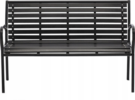 BANCĂ PENTRU GRĂDINĂ 125 x 60 x 80 ÎNTUNECATĂ *5842