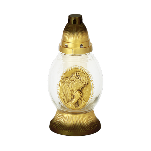 SVÍČKA 26CZ/30H OVÁL MALÝ PJ STŘÍBRNÝ/ZLATÝ BAL=6KS*6701