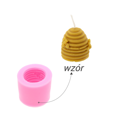 Silicone mold for candles UL