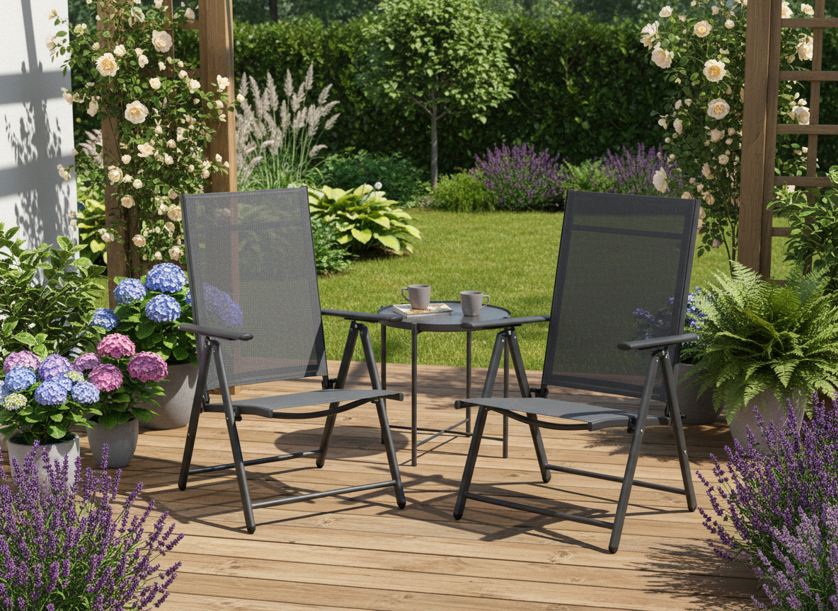KRZESŁO OGRODOWE SKŁADANE STALOWE 66 x 53 x 107 CM SZARE pol_pl_KRZESLO-OGRODOWE-SKLADANE-STALOWE-66-x-53-x-107-CM-SZARE-354_8