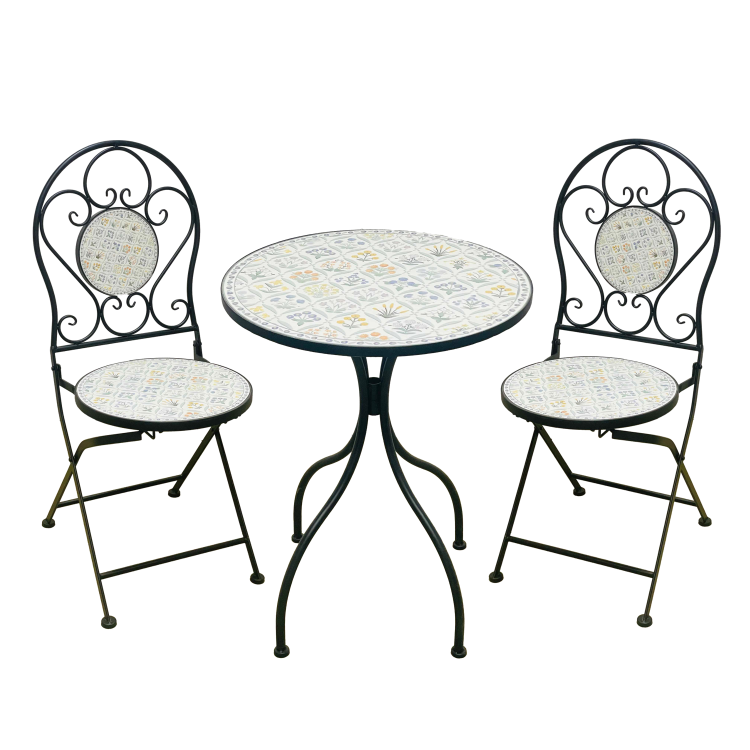 ZESTAW MEBLI OGRODOWYCH METALOWYCH MOZAIKA "LOULOUDIA" STÓŁ + 2 KRZESŁA pol_pl_ZESTAW-MEBLI-OGRODOWYCH-METALOWYCH-MOZAIKA-LOULOUDIA-STOL-2-KRZESLA-4140-9174_1