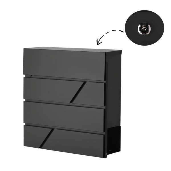 LETTER BOX "NOVA" 37 X 37 X 10,5 CM