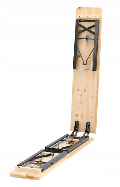 SET DE MASĂ - MASĂ 220 x 50 x 77 cm + 2 BĂNCI 220 x 25 x 47 cm - PLIANT *2829