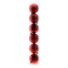 KPL. 6 BOMBIEK 6 CM ČERVENÝ/ZLATÝ/STRIEBORNÝ MIX VZOROV (TUBA) *2983