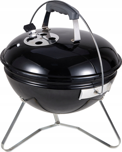 GRIL KULATÝ NA NOHOU S KRYTEM 37 x 28/44 CM *0100