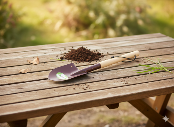 SAPERKA Z TRZONKIEM DREWNIANYM 16 x 60 CM