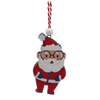 24 CHRISTMAS ORNAMENTS - MIX