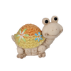 GARDEN FIGURINE – TURTLE WITH WOVEN SHELL 35 X 23 X 26 CM