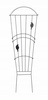 Grid / support for plants 40 x 117 cm black