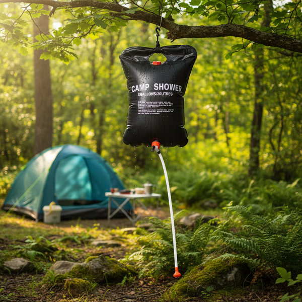 SOLÁRNÍ TURISTICKÝ SPRCHOVÝ SYSTÉM 25 L *6841