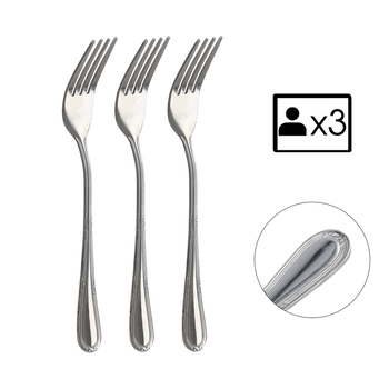 SET OF 3 FORKS NATALIA
