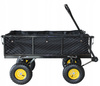 WÓZEK OGRODOWY DWUFUNKCYJNY CZARNY