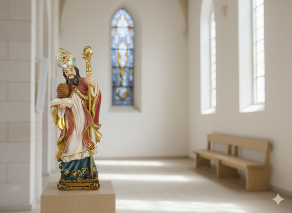 FIGURINE ST. AMBROSE 21.5 CM